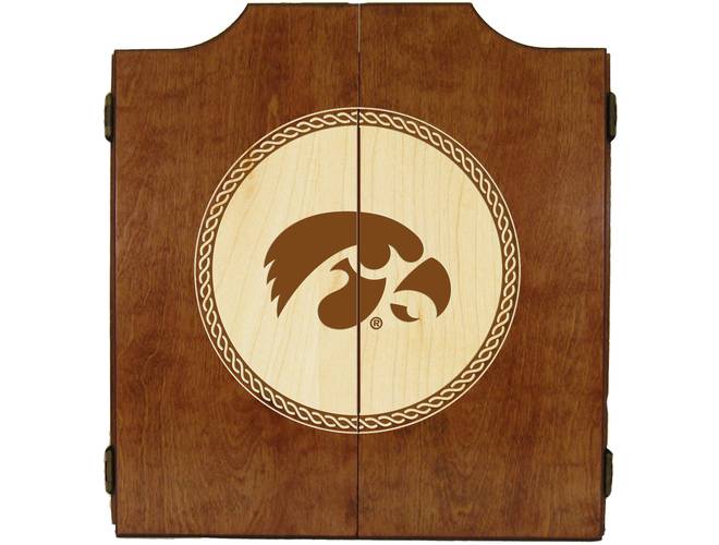 Wave7 NCAA Licensed Medallion Series Dart Cabinets