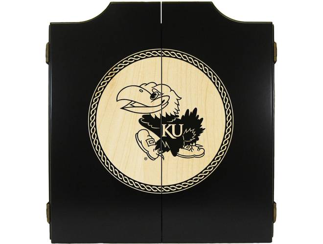 Wave7 NCAA Licensed Medallion Series Dart Cabinets