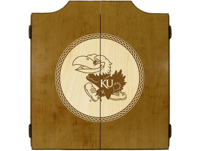 Wave7 NCAA Licensed Medallion Series Dart Cabinets