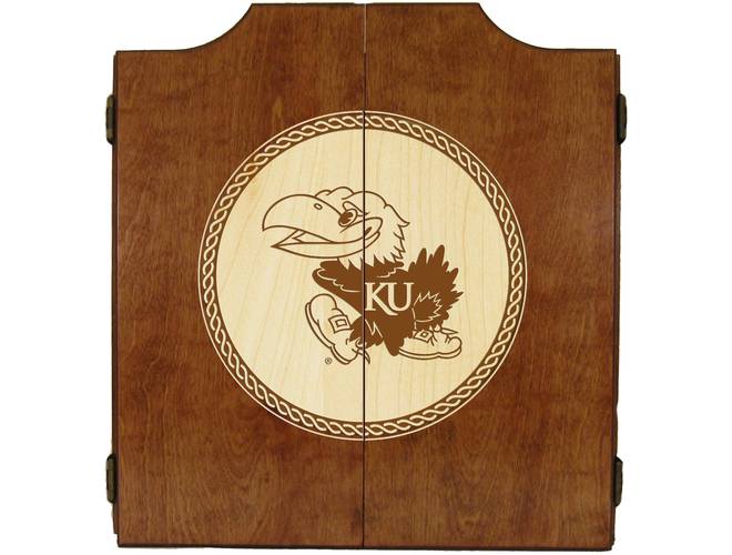 Wave7 NCAA Licensed Medallion Series Dart Cabinets