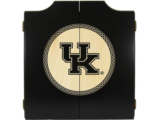 Wave7 NCAA Licensed Medallion Series Dart Cabinets