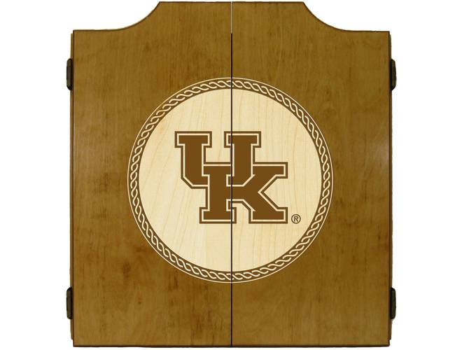 Wave7 NCAA Licensed Medallion Series Dart Cabinets