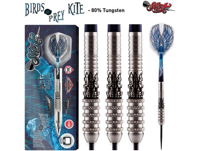 Shot! Birds of Prey KITE Steel Tip Darts