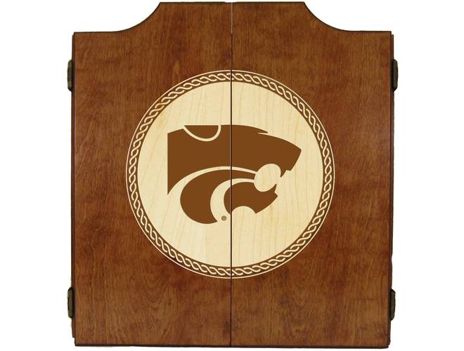 Wave7 NCAA Licensed Medallion Series Dart Cabinets