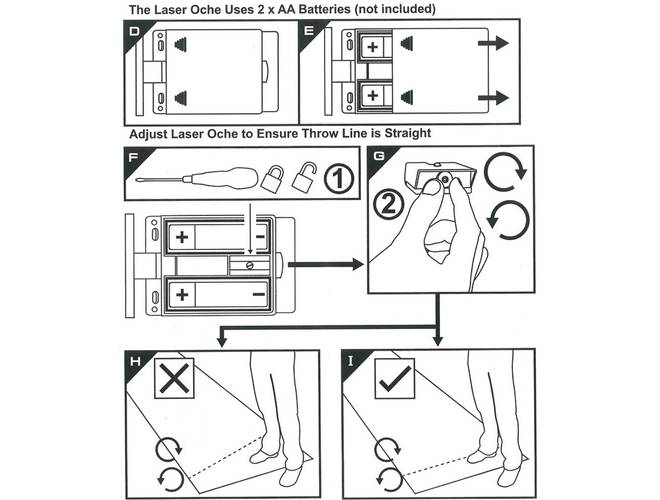 Winmau Laser Oche