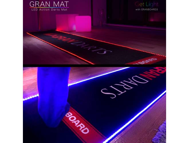 GRAN LED Dart Carpet Mat