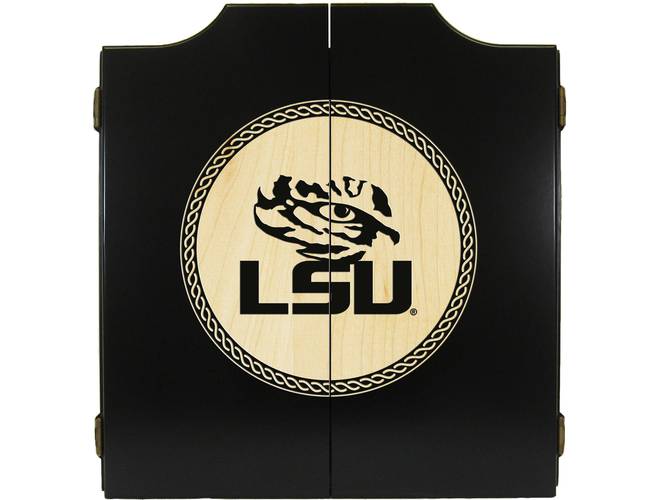 Wave7 NCAA Licensed Medallion Series Dart Cabinets