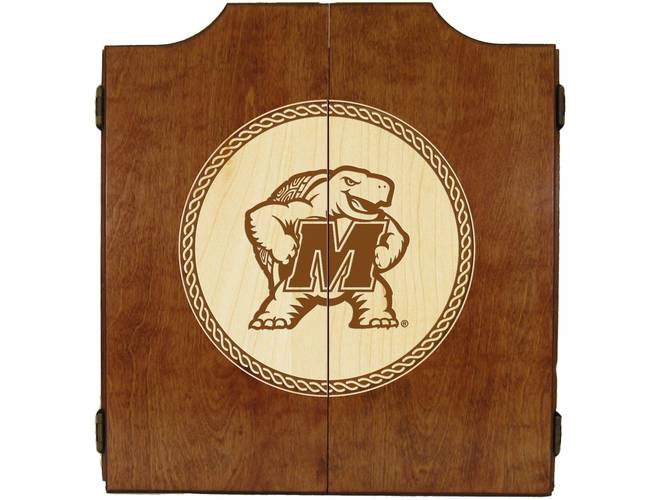 Wave7 NCAA Licensed Medallion Series Dart Cabinets