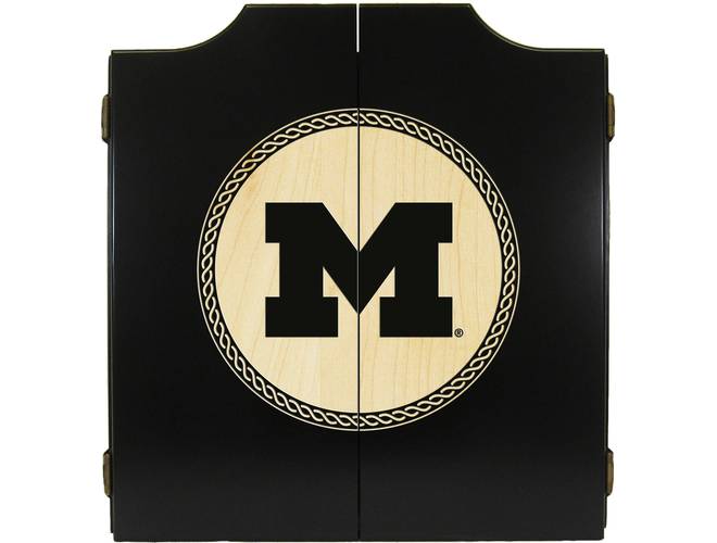 Wave7 NCAA Licensed Medallion Series Dart Cabinets