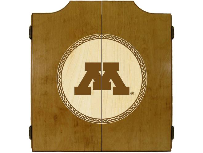 Wave7 NCAA Licensed Medallion Series Dart Cabinets