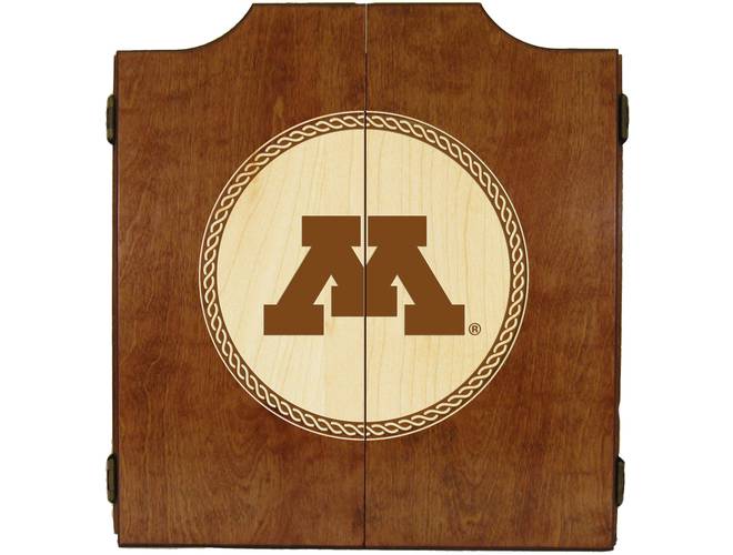 Wave7 NCAA Licensed Medallion Series Dart Cabinets