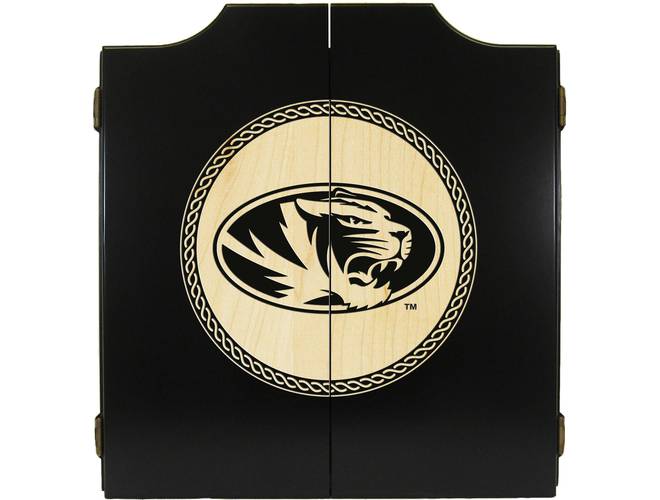 Wave7 NCAA Licensed Medallion Series Dart Cabinets