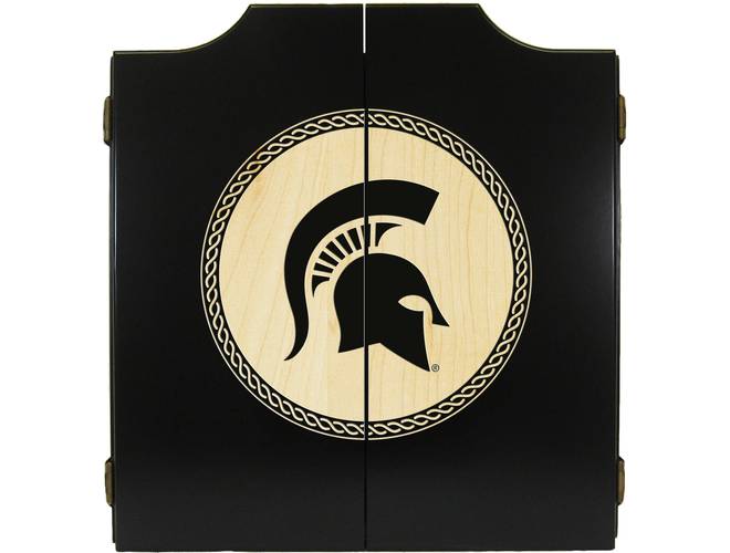 Wave7 NCAA Licensed Medallion Series Dart Cabinets