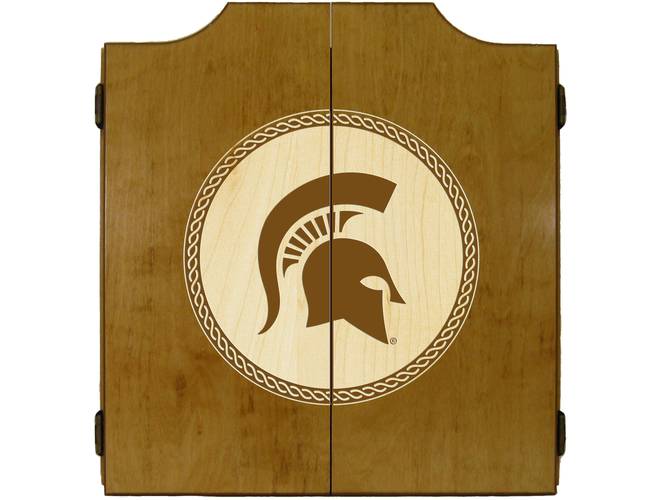 Wave7 NCAA Licensed Medallion Series Dart Cabinets