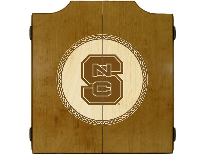 Wave7 NCAA Licensed Medallion Series Dart Cabinets