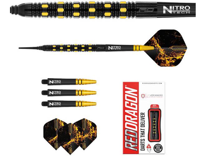 Red Dragon  Nirvana Soft Tip Dart Set