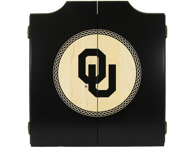 Wave7 NCAA Licensed Medallion Series Dart Cabinets