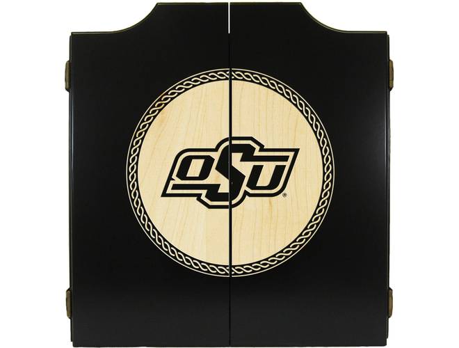 Wave7 NCAA Licensed Medallion Series Dart Cabinets