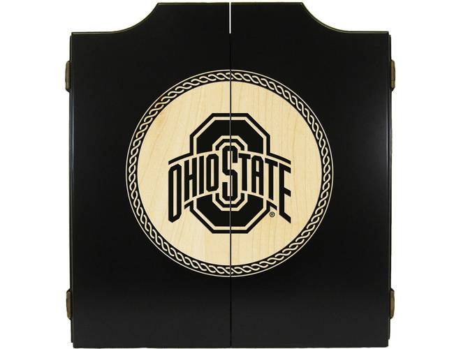 Wave7 NCAA Licensed Medallion Series Dart Cabinets