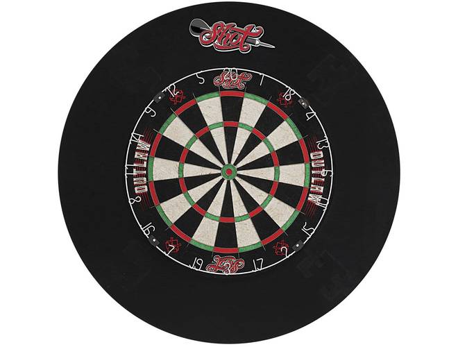 Shot! Outlaw Tournament Dartboard Set