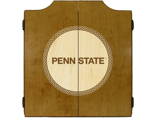 Wave7 NCAA Licensed Medallion Series Dart Cabinets