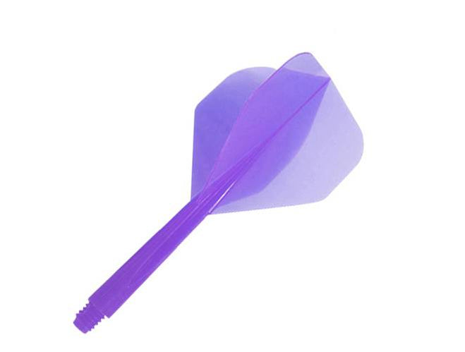 Condor Zero Stress Flight System – 3 Flights + 3 Shafts, Klein, Schwarz, Lang – Für Darts