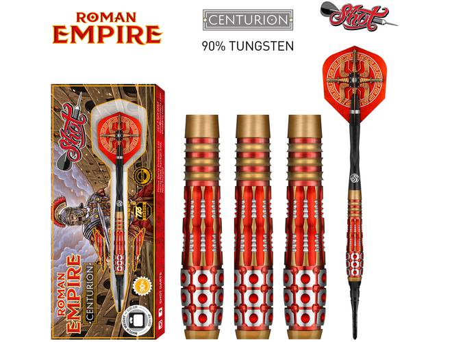 Shot! Roman Empire Centurion Soft Tip Darts