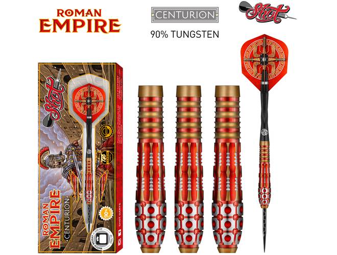 Shot! Roman Empire Centurion Steel Tip Darts