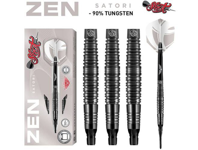 Shot! Zen Satori Soft Tip Darts — Darts.com