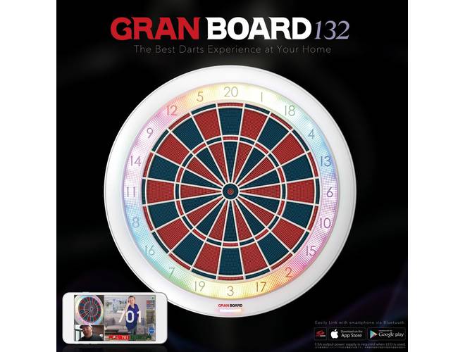 Gran Darts Gran Board 3S Bluetooth Electronic Dartboard - Blue