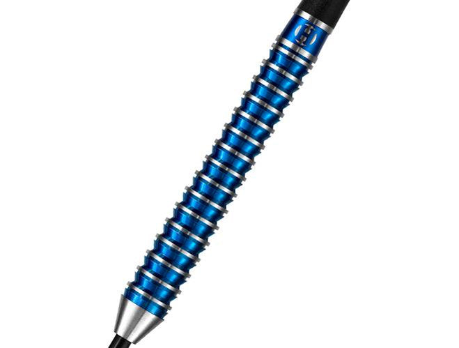 【タングステン90%】Harrows SWARM 18g BLUEカスタムセット Harrows Swarm Steel Tip Dart Set — Darts.com