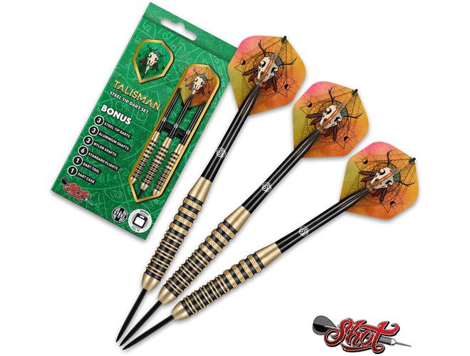 Shot! Talisman Steel Tip Dart Set