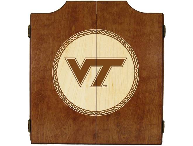 Wave7 NCAA Licensed Medallion Series Dart Cabinets