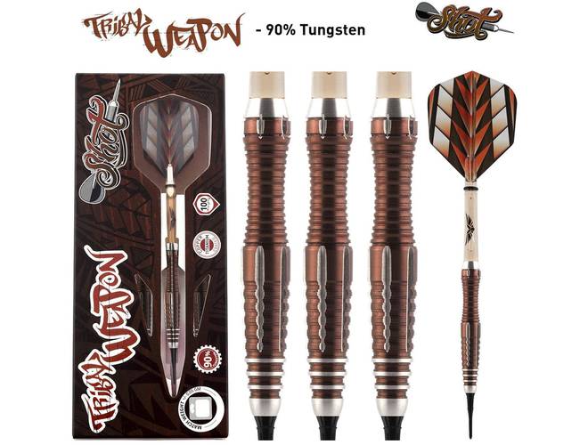 Shot! Tribal Weapon 1 Soft Tip Set