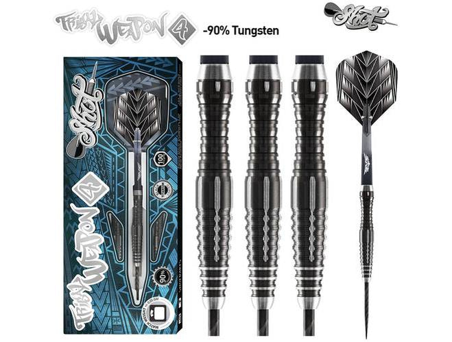 鷲野式・実戦に活きる！直結する！ドリル＆戦略・戦術【4枚セット】 Shot! Tribal Weapon 4 Steel Tip — Darts.com