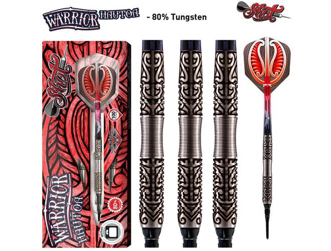 Shot! Warrior Hautoa Soft Tip Darts