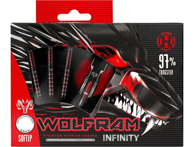 Harrows Wolfram Infinity Soft Tip — Darts.com