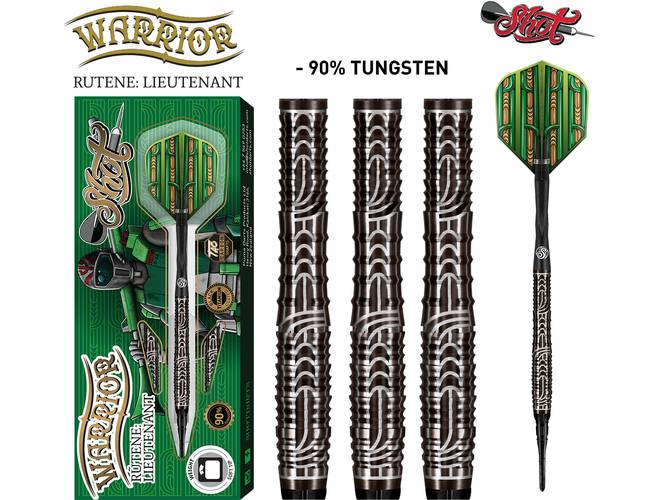 Shot! Warrior Rutene Soft Tip Dart Set