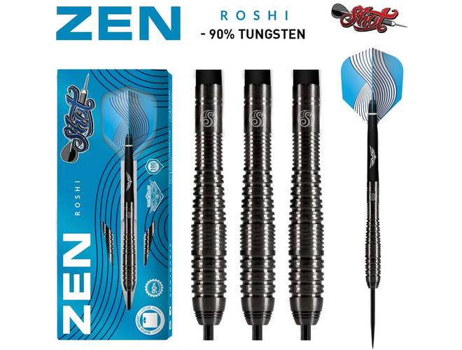 Shot! Zen Roshi Steel Tip Dart Set