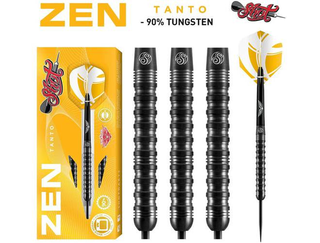 Shot! Zen Tanto Steel Tip Darts — Darts.com