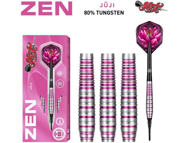 Shot! Zen Juji Soft Tip Dart Set — Darts.com